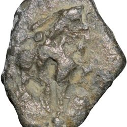 Copper Coin of City-State Sukatimati (2nd Cen. BC) with Horse facing Right/Animal motif