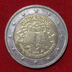 Germany, Federal Republic of 2 Euro Treaty of Rome 2007 Commemorative issue Almost UNC Bimetallic Coin #D-40