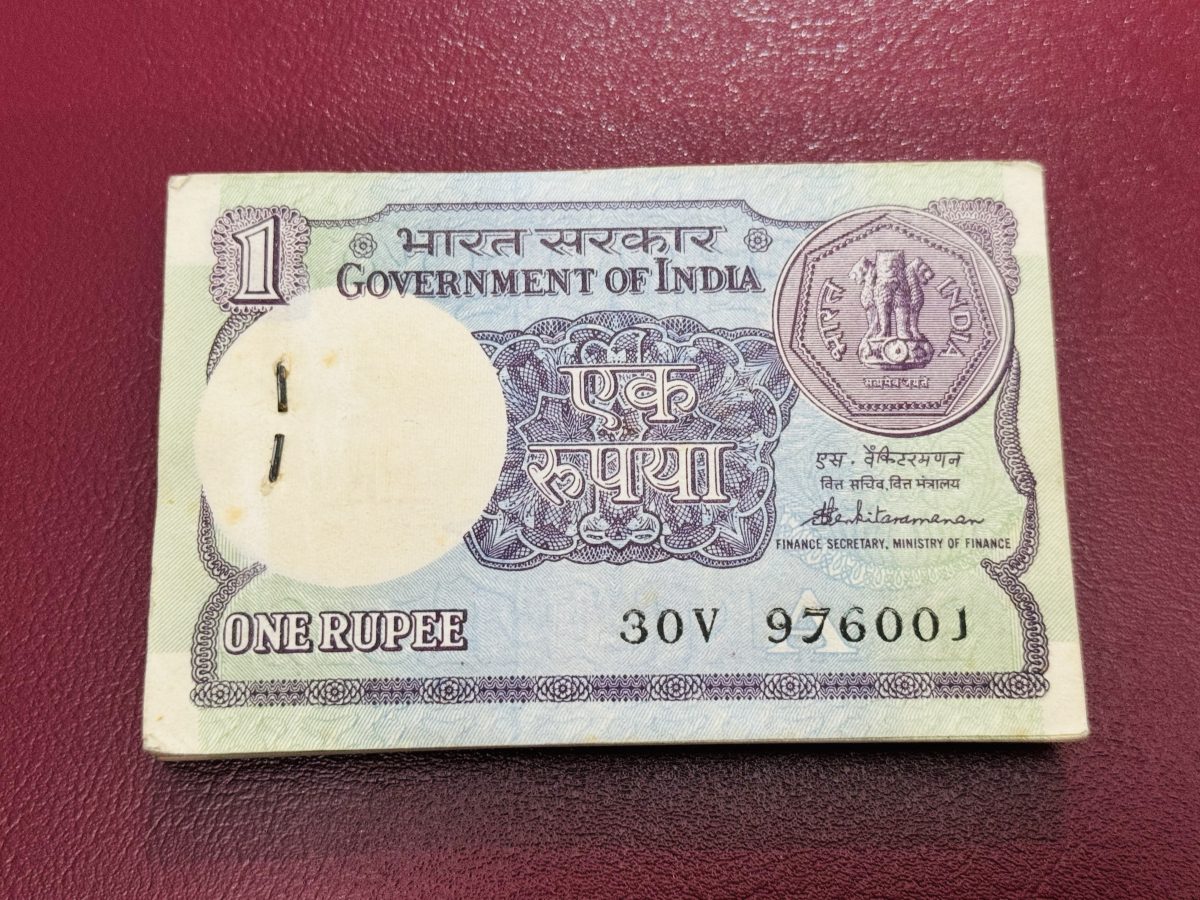 1 Rs Serial Bundle 30V 976001 To 976100 Signed By Venkataraman With Year 1989