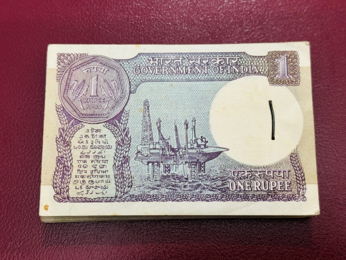 1 Rs Serial Bundle 30V 976001 To 976100 Signed By Venkataraman With Year 1989 - Image 2