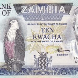 Zambia 10 Kwacha Rare GEM UNC Note