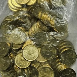 5 Rs Mysore University Celebration RBI Seal 100 Coin Pouch Rare Mumbai Mint Coin lowest price