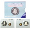 UNC Set of Saint Alphonsa Birth Centenary Five and Ten Rupees 1910-2009 Commemorative Coins Set Republic India Coinage
