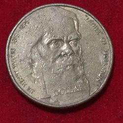 Australia 1 Dollar 1996 - Elizabeth II 3rd Portrait - "Father of Federation" Commemorative issue Rare Coin #D-184