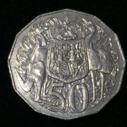 Alternative view of Australia 50 Cents 2009 - Elizabeth II 4th Portrait Rare Coin #D-199