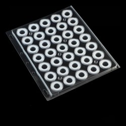 Encap Clear Pages for Coin with Round Capsules-35mm