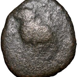 Copper Jital of Koneri Rayan (AD 1487-1512) of Vijaynagar Feudatories Ganesh Ty.13.1