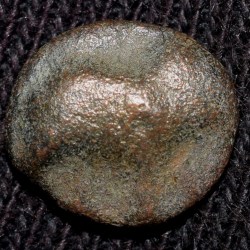 Copper Coin of Satakarni I(1st Cen. BC) of Satavahana Dynasty from Marathwada Region Elephant-Ujjain