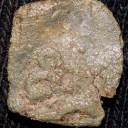Lead Coin of Post-Western Kshatrapa (4th - 5th Cen. AD) 3-Arched Hill/Ujjaini