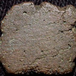 Alternative view of Copper Die-Struck Coin of Eran-Vidisha (200 BC) with Nandyawarta Symbol