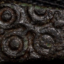 Alternative view of Copper Inscribed Coin of Damabhadra (2nd Cen. BC) of Bhadra/Mitra Dynasty Rare