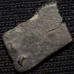 Alternative view of Potin Coin of Satavahan Dynasty (1st Cen. BC) from Vidarbha with Bold Nandipad