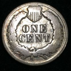Alternative view of 1903 United States 1 Cent "Indian Head Cent" Rare Coin #I-95