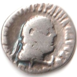 Rare Ancient Coin of One Drachm Apollodotus II 80 BC to 65 BC Silver Coin of Indo Greek Kingdom