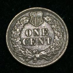 Alternative view of 1899 United States 1 Cent "Indian Head Cent" Rare Coin #I-96