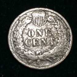 Alternative view of 1907 United States 1 Cent "Indian Head Cent" Rare Coin #I-97