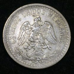 Mexico 50 Centavos 1906 large size Silver .800 (Weight 12.5 g Rare Coin )#I-137