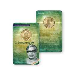 5 Rupees Blister pack C Subramaniam Issue Single Coin