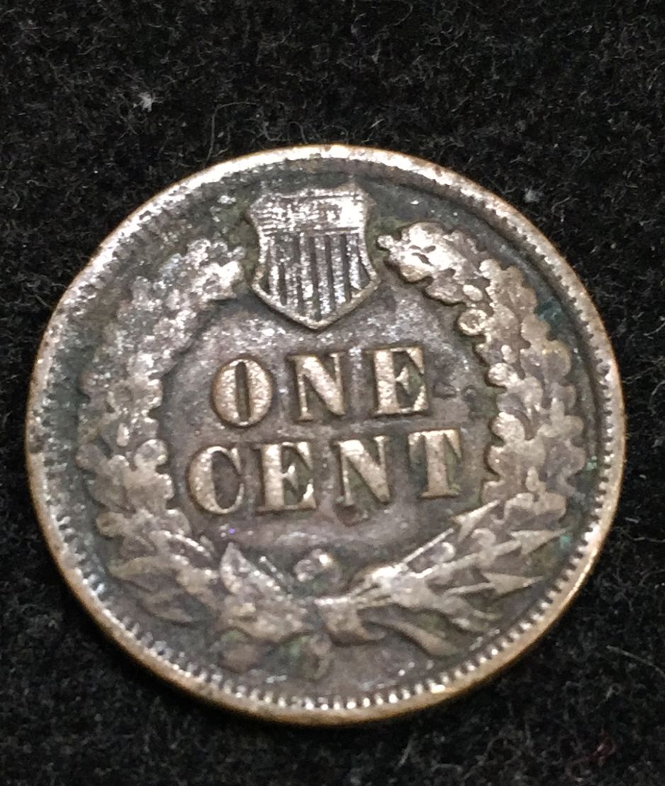 1902 United States 1 Cent "Indian Head Cent" Rare Coin #I-106 - Image 2