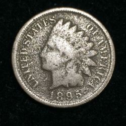 1895 United States 1 Cent "Indian Head Cent" Rare Coin #I-110