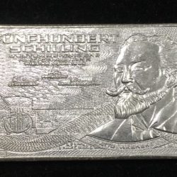 Australia 500 Schilling Silver Plated Beautiful Medalion (Weight 40 gram.) #I-112