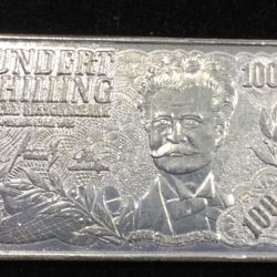 Australia 100 Schilling Silver Plated Beautiful Medalion (Weight 40 gram.) #I-113