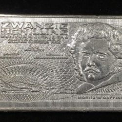 Australia 20 Schilling Silver Plated Beautiful Medalion (Weight 40 gram.) #I-114
