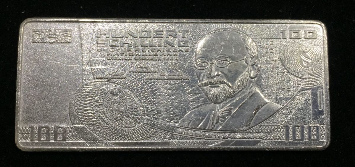 Australia 100 Schilling Silver Plated Beautiful Medalion (Weight 40 gram.) #I-115