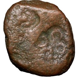 Copper Punch-Mark from Ujjaini (2nd Cen. BC) with 6-Armed Symbol & Ujjaini