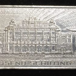 Alternative view of Australia 5000 Schilling Silver Plated Beautiful Medalion (Weight 40 gram.) #I-117