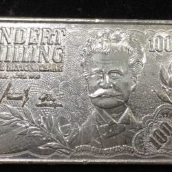 Australia 100 Schilling Silver Plated Beautiful Medalion (Weight 40 gram.) #I-120