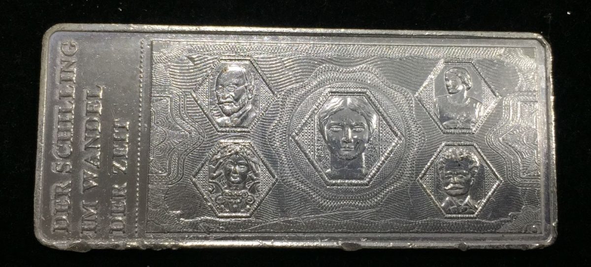 Australia 100 Schilling Silver Plated Beautiful Medalion (Weight 40 gram.) #I-120 - Image 2