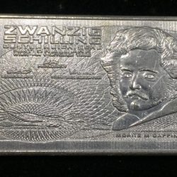 Australia 20 Schilling Silver Plated Beautiful Medalion (Weight 40 gram.) #I-121