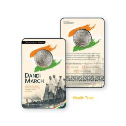 Rs 5 India Gov Issue Of DANDI MARCH 2007 Circulating Strike Blister Pack