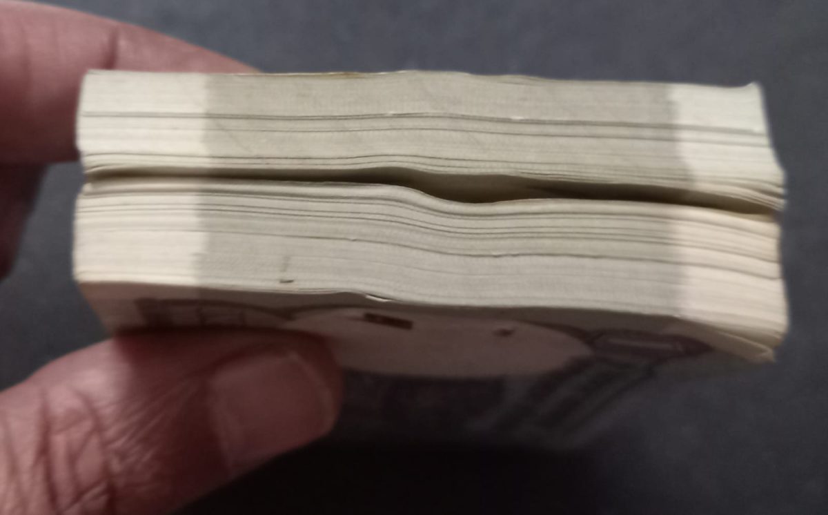 One Rs Old Two Packets 1985 or 1986 Year set Finance Minister S.Venteshwara - Image 5