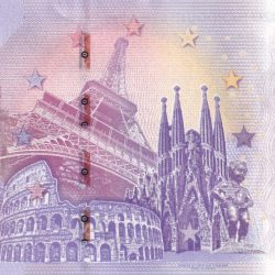 Alternative view of Malta 0 Euro - Gozo Harbour GEM UNC Legal Tender Country Issue