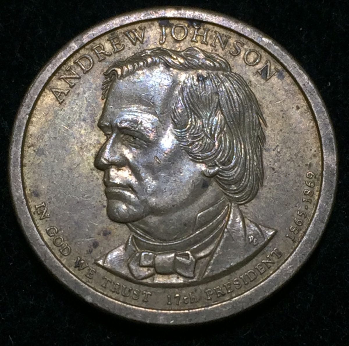 United States 1 Dollar 2011 Andrew Johnson Commemorative issue rare coin #I- 174