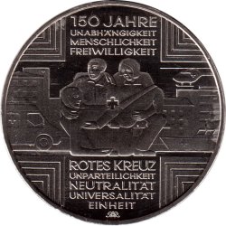 Germany, Federal Republic of 10 Euros 2013 Red Cross Commemorative issue rare UNC coin #I- 161