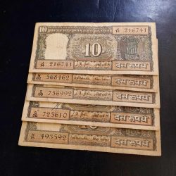 Reserve Bank of India 10₹ note Backside Mahatma Gandhi