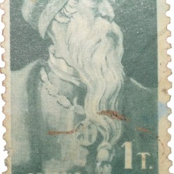 Postal Stamp of India Portugues - 1 Tangas Green-Black Colour Used as per Image.