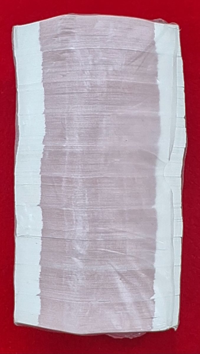 One rupee RIM A-64 SUBHASH CHANDRA GARG. YEAR 2019 SERIAL NO.221001 - Image 3