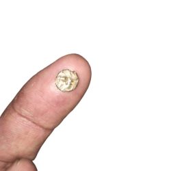 Potin Coin of Satavahan Dynasty (1st Cen. BC) from Vidarbha with Elephant with upraised trunk/Ujjaini Symbol Fractional denomination