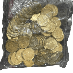100 Coins Sealed Packet of 5 Rs Mysore University Mumbai Mint Rare