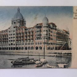 India vintage postcards series The Tajmahal Hotel, Bombay Unique and Rare 19th Century Issue