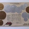 Empire British India & Ceylon 1st Day Postcard issues 0f all Circulating Coins printed in Germany