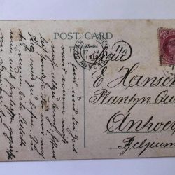 Alternative view of India vintage postcards series The Hooghly Bridge, Calcutta Unique and Rare 19th Century Issue