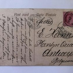 Alternative view of India vintage postcards series The Tajmahal Hotel, Bombay Unique and Rare 19th Century Issue