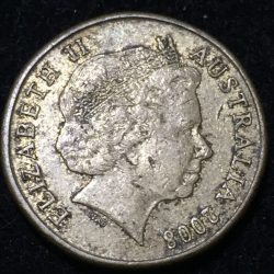Australia 1 Dollar 2008 - Elizabeth II 4th Portrait - Scouting lowest price Commemorative issue COIN #A-12