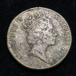 Alternative view of Australia 1 Dollar 1996 - Elizabeth II 3rd Portrait - "Father of Federation" lowest price COIN #A-14
