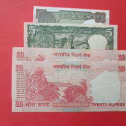 Alternative view of Wombo Combo Different Set of 4 Notes ( 2 ending with and 1 starting with 786 and Gandhi Issue)